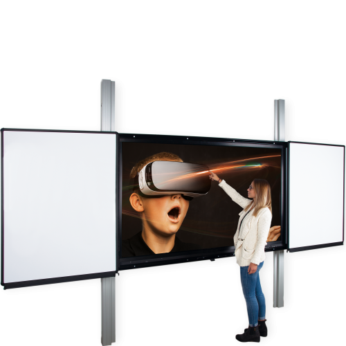 Produkt Bild Rail 2.0 - elektrisch höhenverstellbare interaktive Tafel, Halterung für Monitore PYETVBWW2RN9